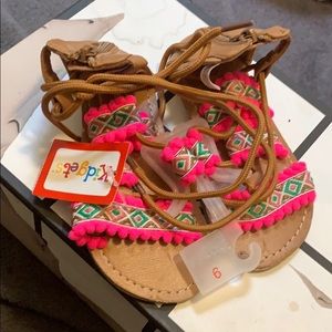 Toddler Girl Multi Color Sandals